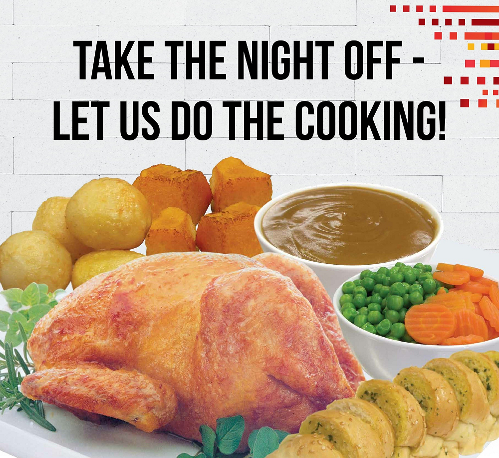 Let us do the cooking